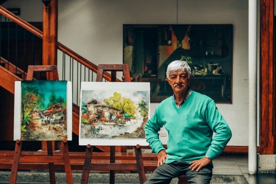 Pintor nariñense, Pedro Vicente Rojas, es el Personaje 10