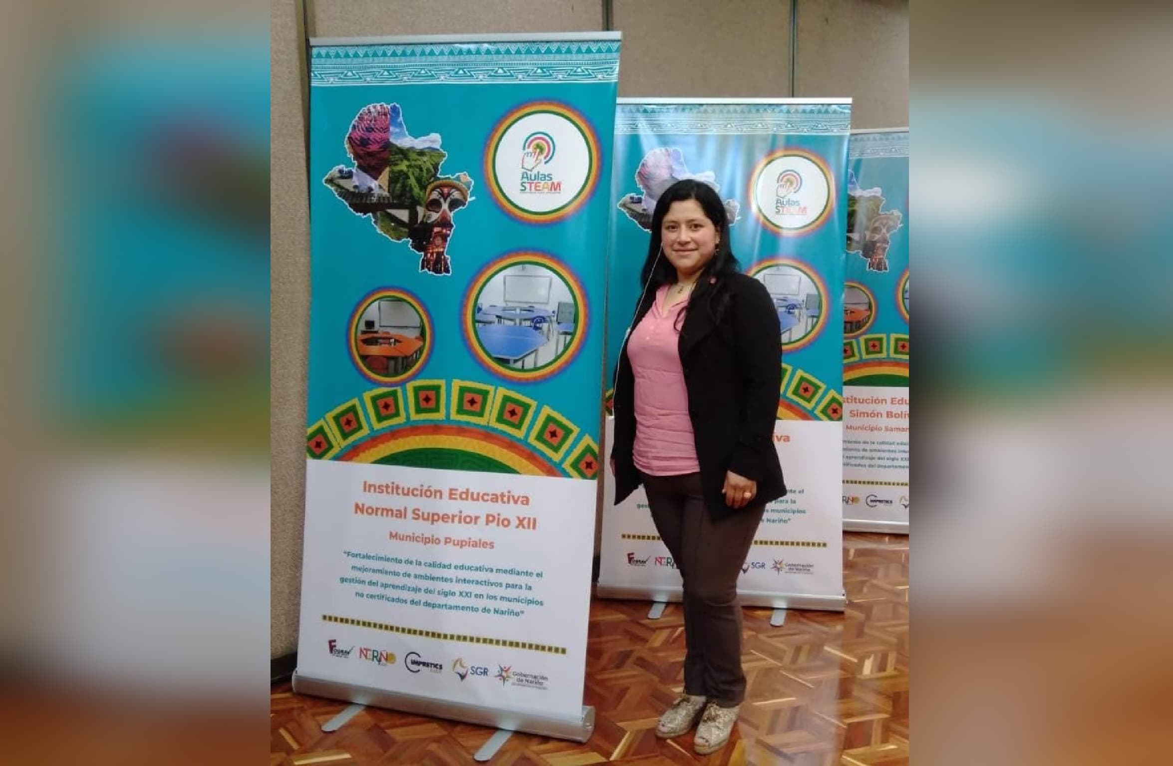 Docente normalista, Sonia Graciela Rosero Rodríguez, es la Personaje 10
