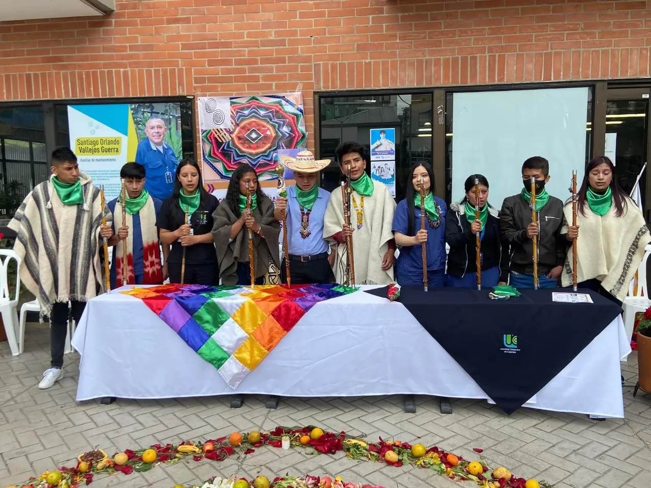 Alcaldía de Pasto acompañó la posesión del cabildo indígena de la Universidad Cooperativa de Colombia