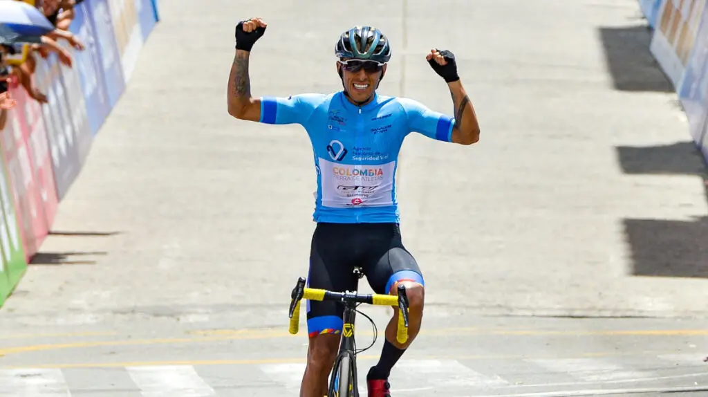 El nariñense Óscar Quiroz ganó etapa 4 de la Vuelta a Colombia