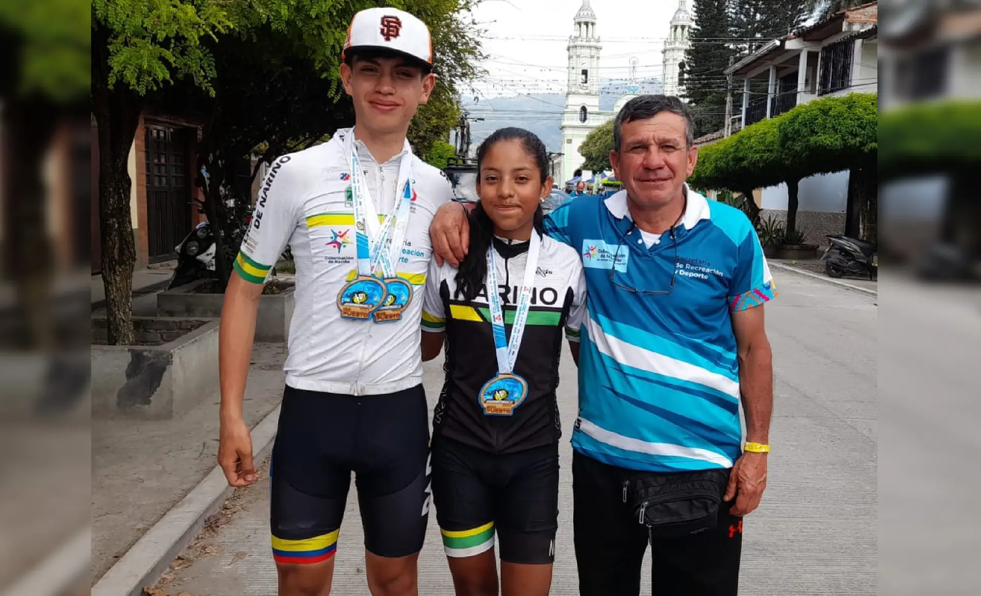 Nariñenses se destacaron en válida nacional de MTB