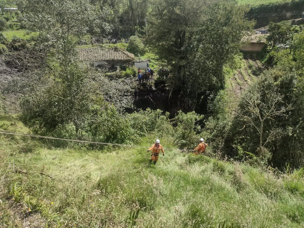 Se desarrollan acciones de búsqueda de personas desaparecidas en Pupiales