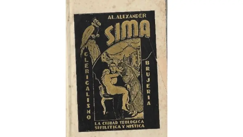 «Sima» (1939): la ciudad serpiente ante el volcán. La novela de Alfonso Alexander.