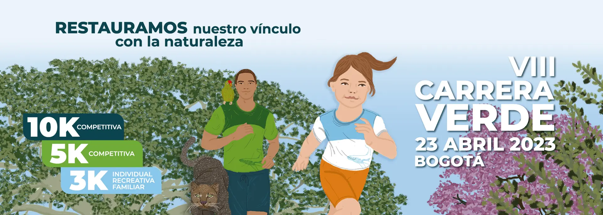 La “Carrera verde”, empatía con la naturaleza y con lo humano