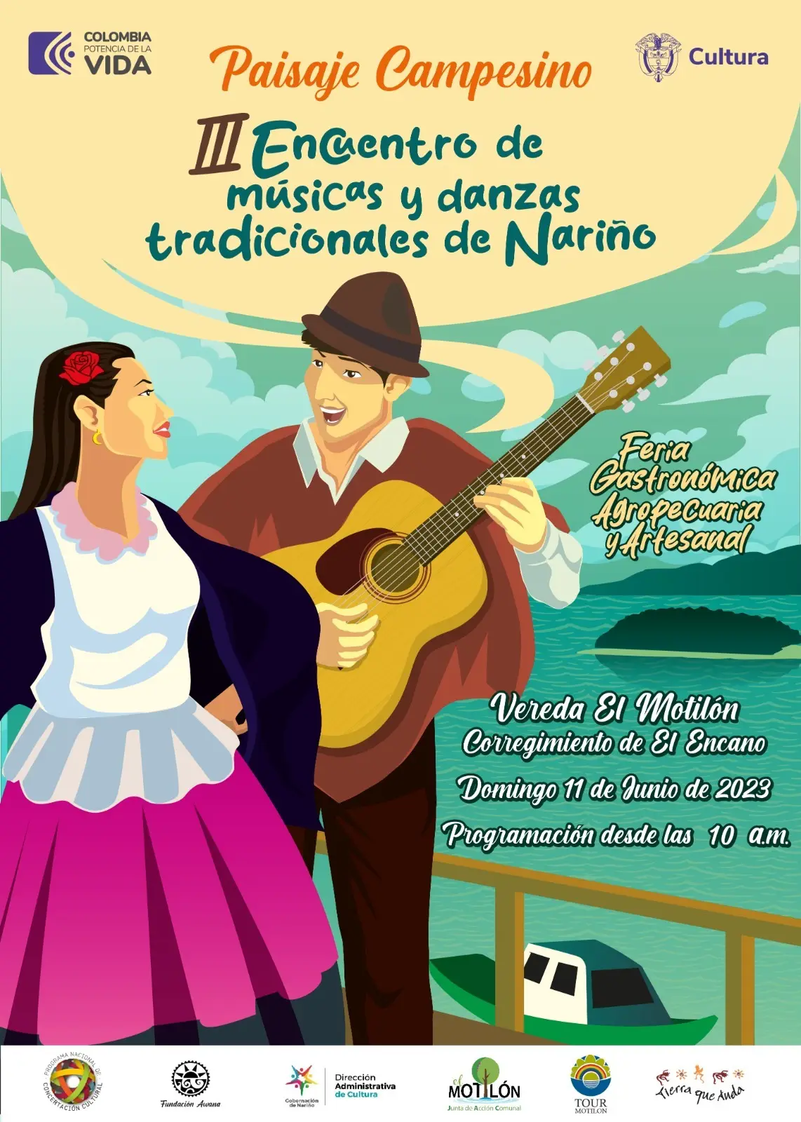 Paisaje campesino. III Encuentro de músicas y danzas tradicionales de Nariño
