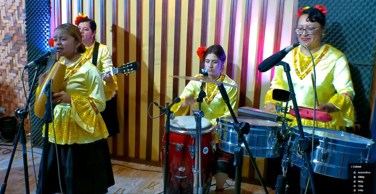 Guaneña y Son, agrupación de música campesina bordeada sólo por mujeres