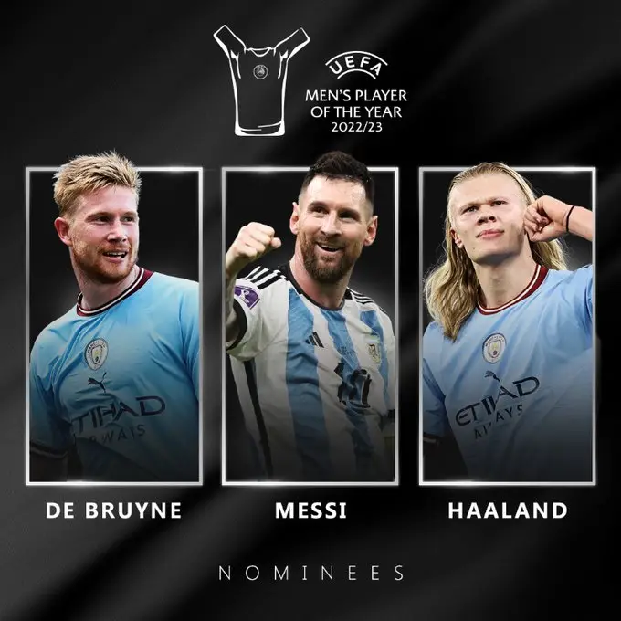 Messi fue nominado como mejor jugador de Europa