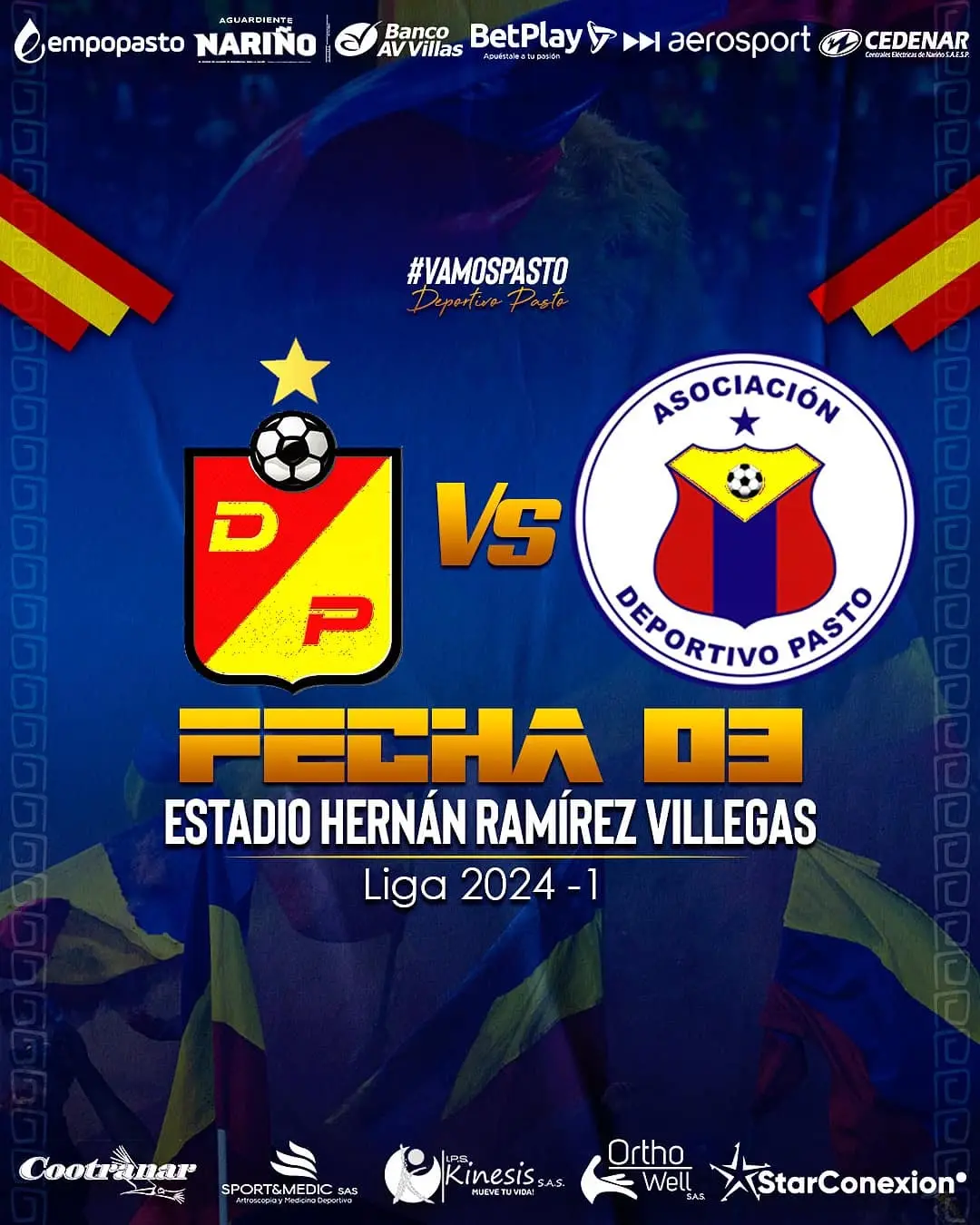 Pereira y Pasto se enfrentan hoy en un duelo de fútbol electrizante en la fecha 3 de la Liga
