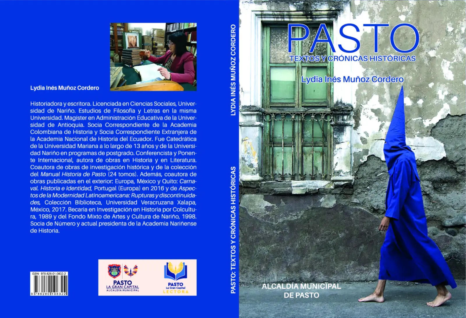 Invitación al lanzamiento del libro “Pasto. Textos y crónicas históricas” de Lidia Inés Muñoz Cordero