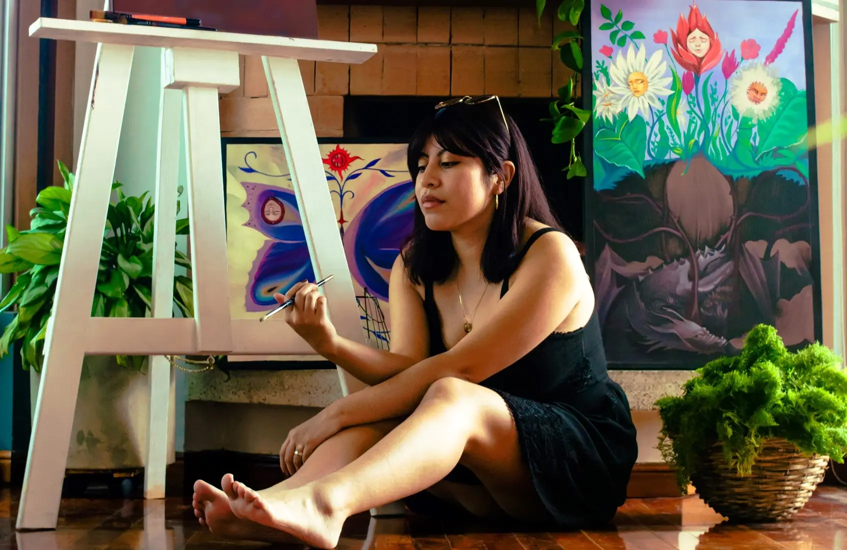 Danny de Bruce, ilustradora nariñense que destaca en el mundo de trazos y colores