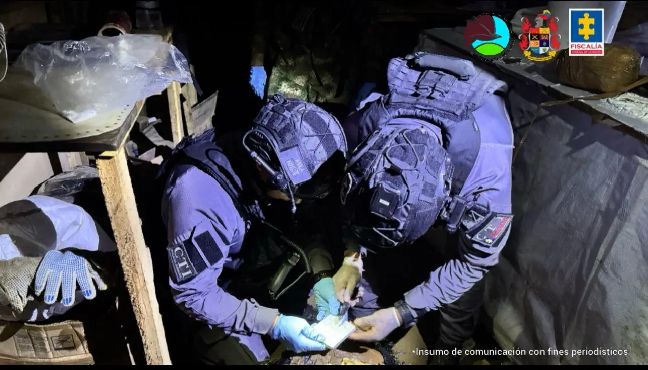 Incautan al Frente Comuneros del Sur más de 2 toneladas de cocaína en Samaniego