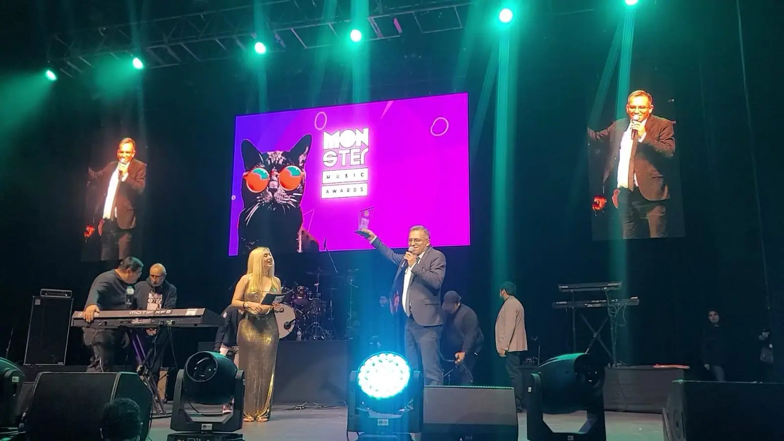 Fredy Gómez Cerón, talento nariñense triunfa en los Monster Music Awards 2025 en México