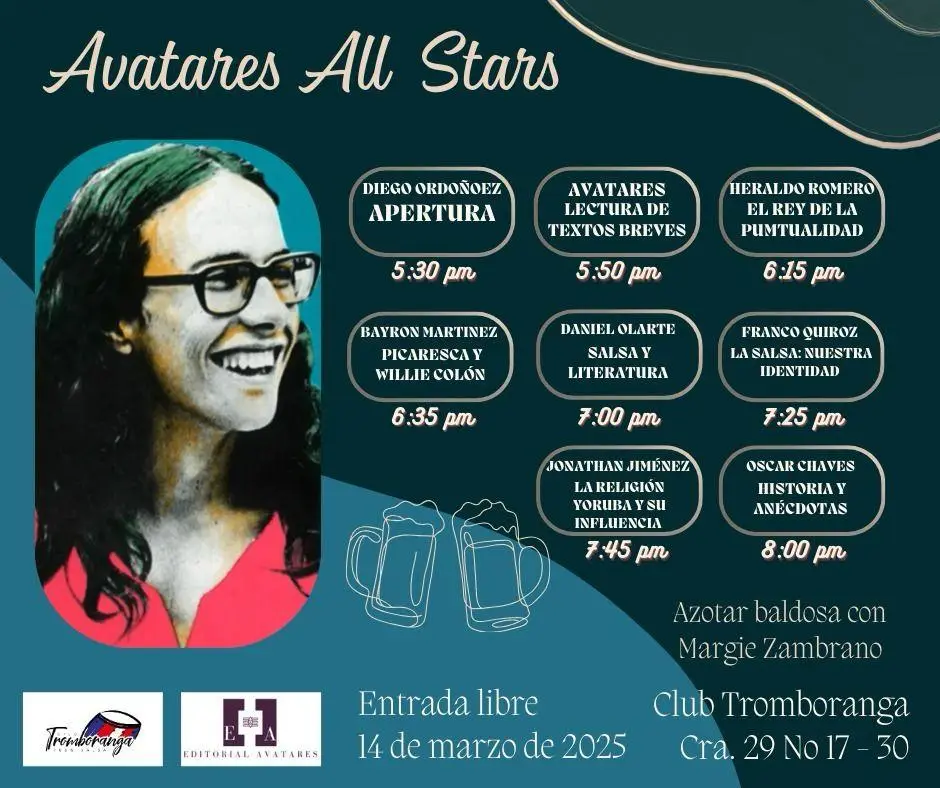 La Salsa se toma Pasto: “Avatares All Stars” celebra el Día Internacional de la Salsa y rinde homenaje a Andrés Caicedo