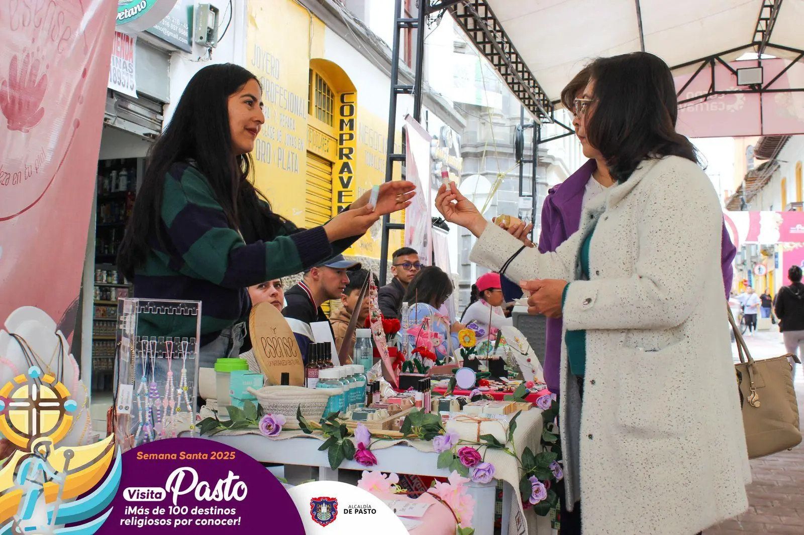 Se adelantó la feria de emprendimiento ‘Pasto Compra Joven’ con 35 exposiciones