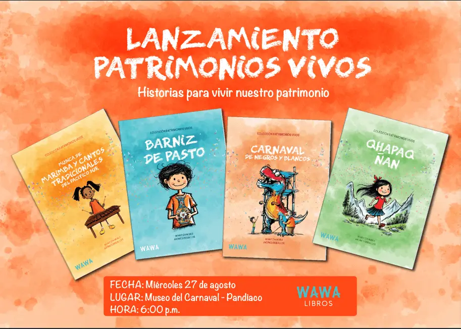 Lanzamiento de la colección Patrimonios Vivos de Nariño