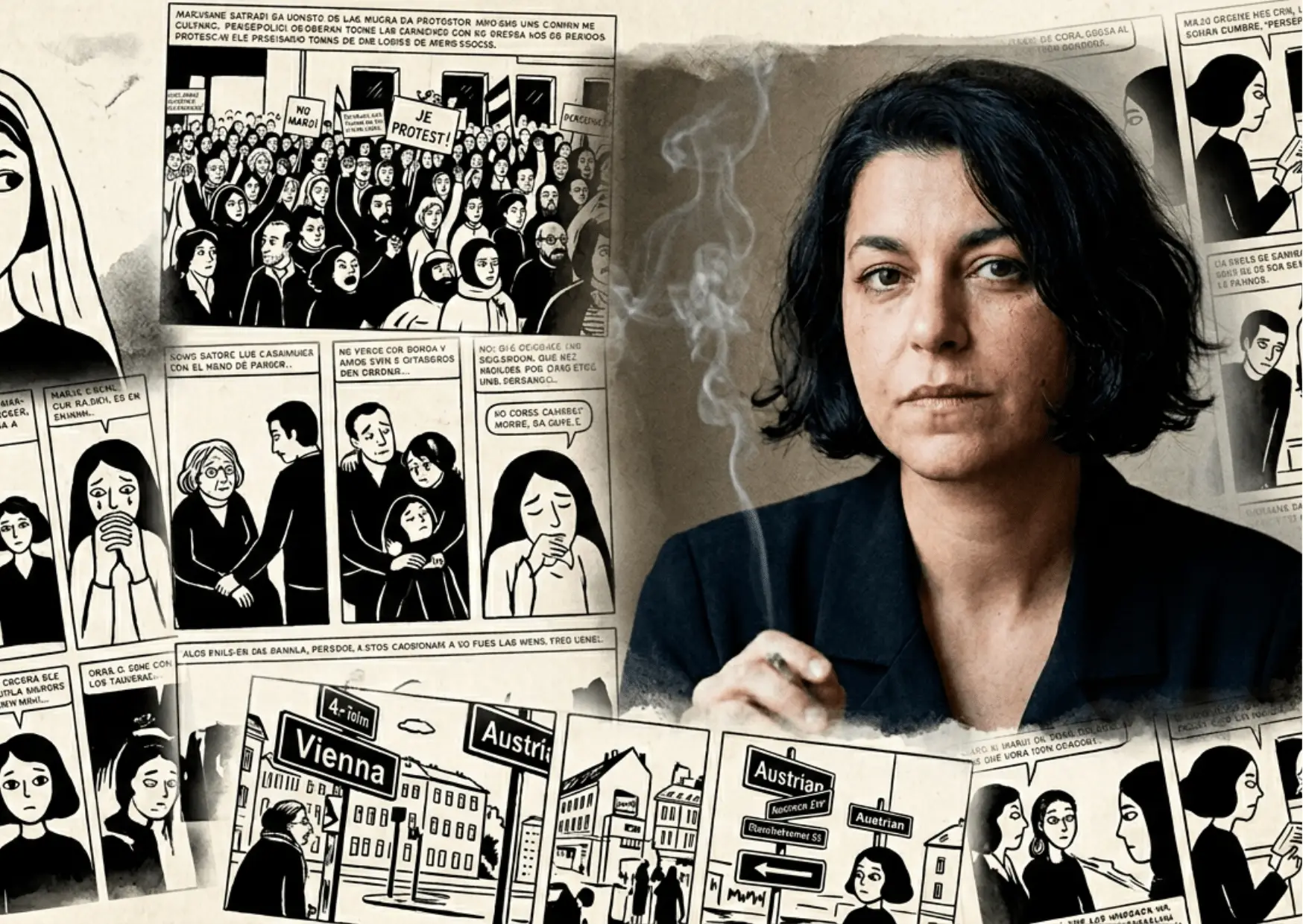 El último trazo de la rebeldía. Muere Marjane Satrapi, la dibujante de la resistencia