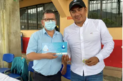 Gobernación de Nariño y PDA culminaron entrega de tecnologías no convencionales para potabilizar agua