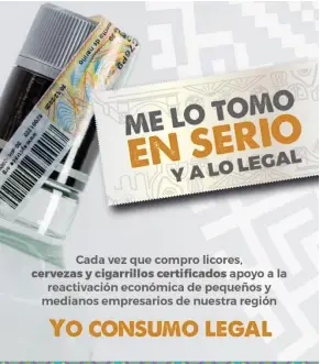 Campaña ‘Me lo Tomo Enserio y a lo Legal’