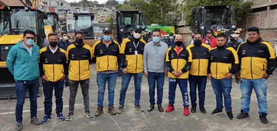 La Gobernación adquirió tres bancos de maquinaria para recuperar vías en Nariño