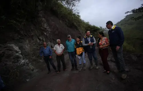 Balance de situación de vías y emergencia por fuertes lluvias en Nariño