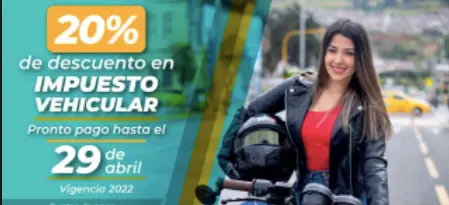 Hasta el 29 de abril, los nariñenses podrán acceder al 20% de descuento para el pago del impuesto vehicular, vigencia 2022