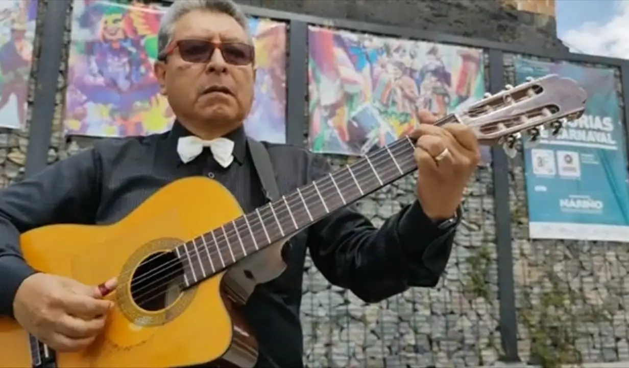 Músico nariñense, Edgar Vicente Rosero Riascos, es El Personaje 10.