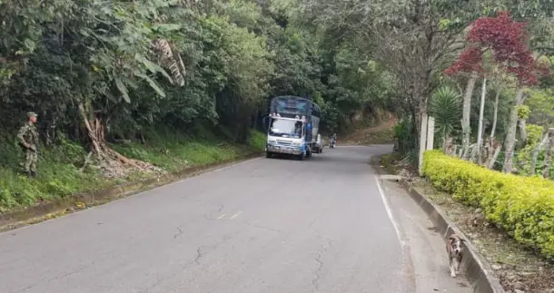 El bloqueo de la vía panamericana