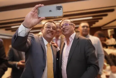 Gobernador de Nariño se reunió con el Presidente Electo, Gustavo Petro