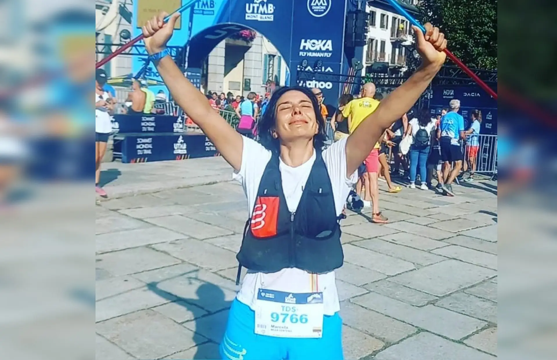 Por primera vez una pastusa participó en la maratón de montaña más importante del mundo