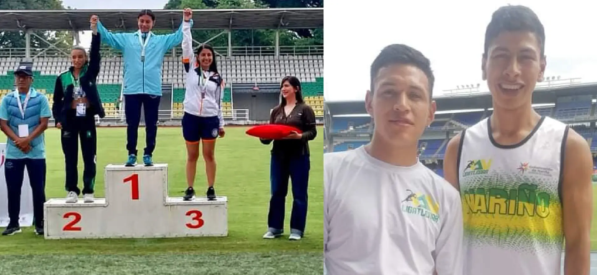 Tres atletas nariñenses se destacaron en Juegos Universitarios desarrollados en Cali