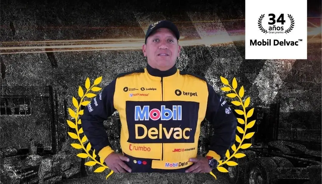 Nariñense se coronó como mejor novato en carrera nacional de tractomulas