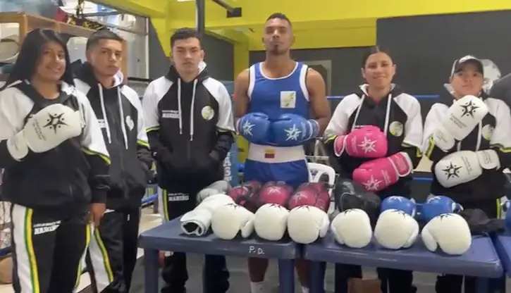 Gobernación entregó implementación deportiva a Liga de Boxeo de Nariño