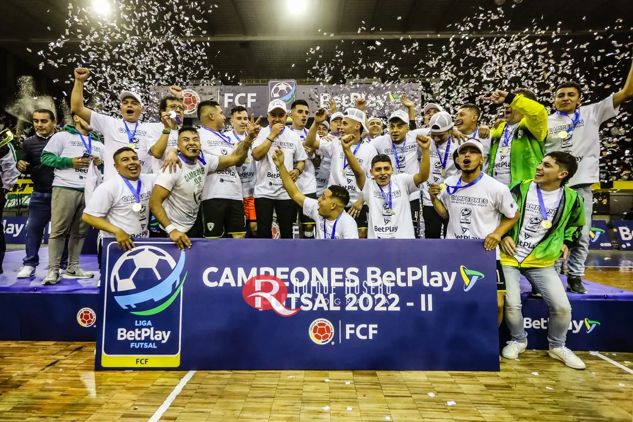 El club Leones de Nariño, bicampeón de la Liga de Futsal, es el Personaje 10