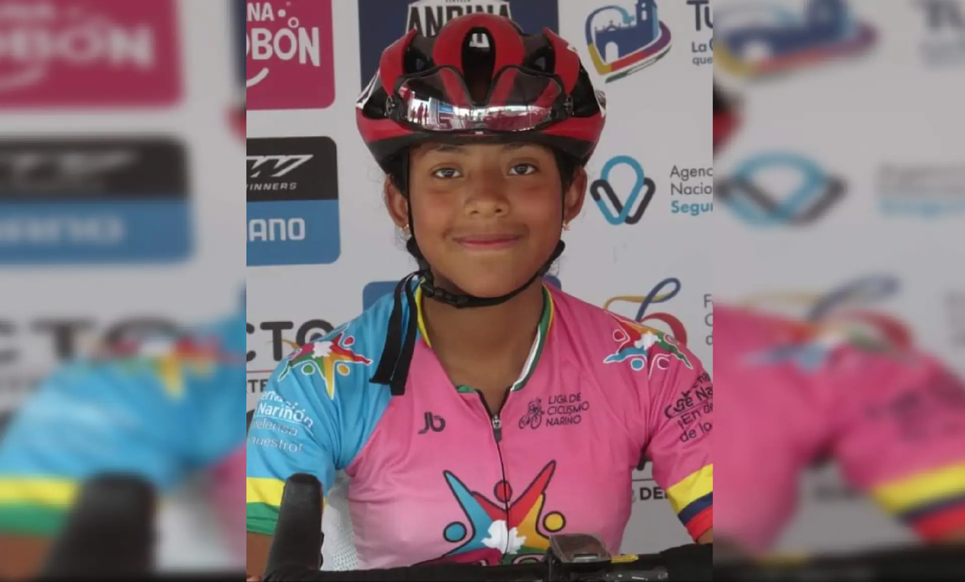 Ciclomontañista nariñense, Ana Sofía Delgado, es la Personaje 10.
