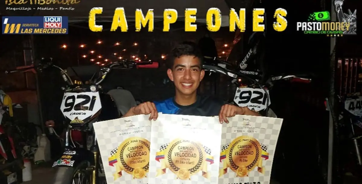 Piloto nariñense logró tres títulos nacionales
