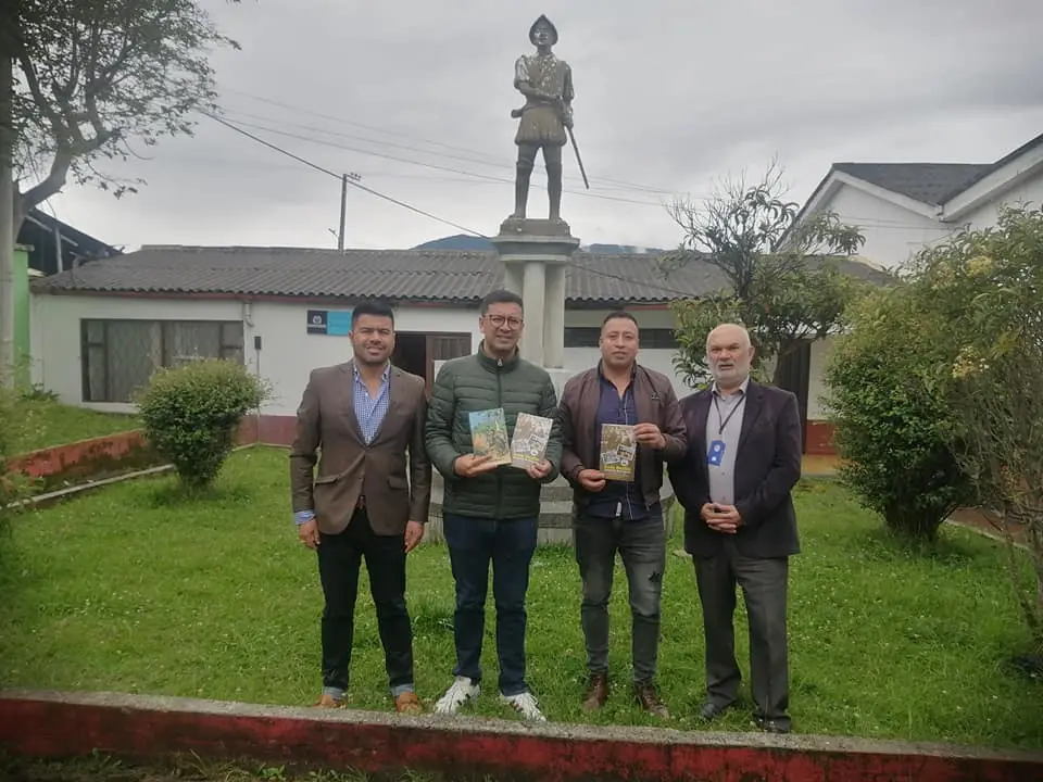 Posesión del presidente del concejo municipal de Yacuanquer, doctor Albeiro Narciso Pantoja.