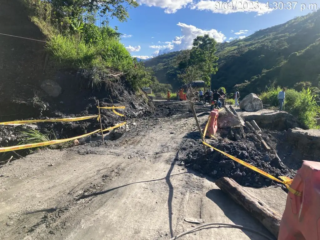 Inician trabajos de habilitación de las vías afectadas por las lluvias en Nariño