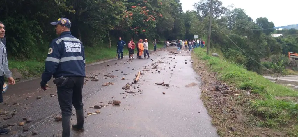 Reporte preliminar de emergencias por lluvias en Nariño