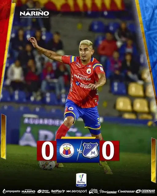 Pasto empató en su debut contra Millonarios