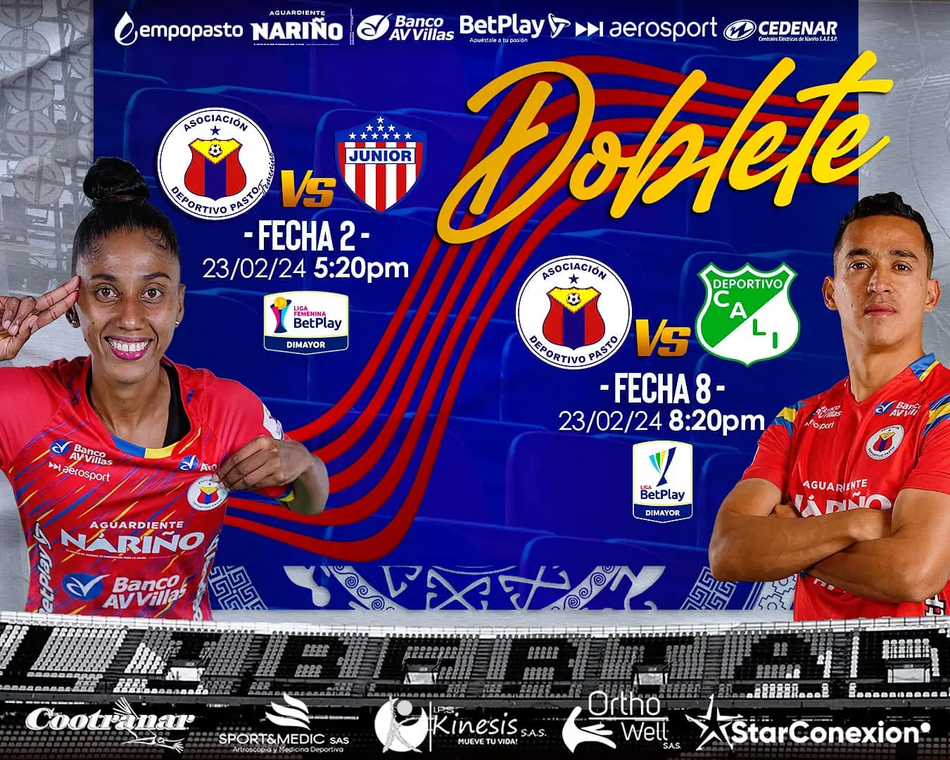 Doble jornada de competencia: Deportivo Pasto se prepara para un viernes de fútbol intenso