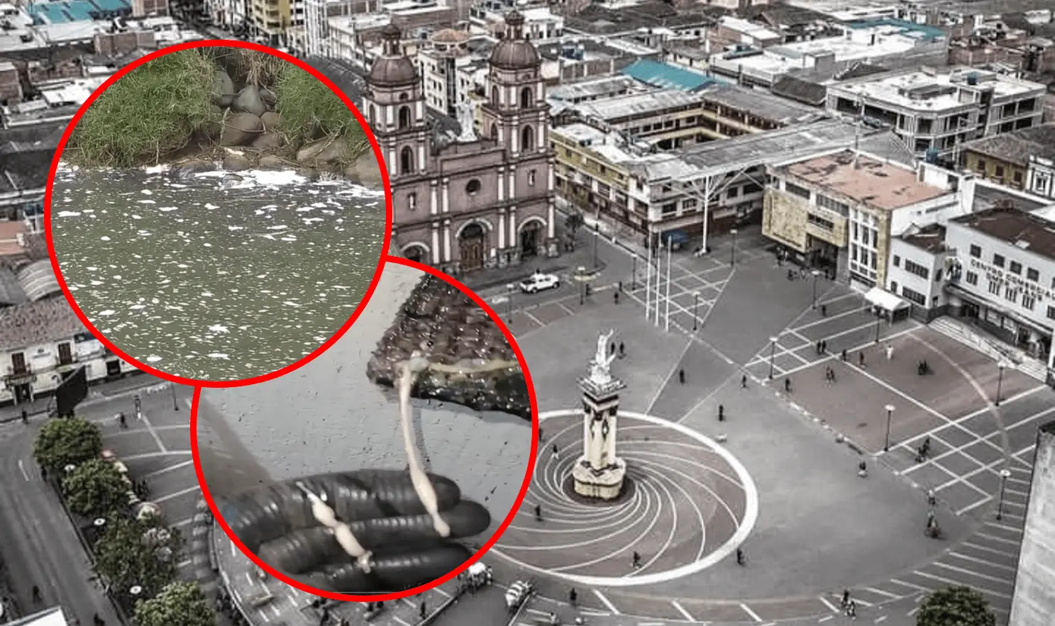 Ipiales en crisis sanitaria: aguas contaminadas por heces, restos de reses, desechos lácteos y más