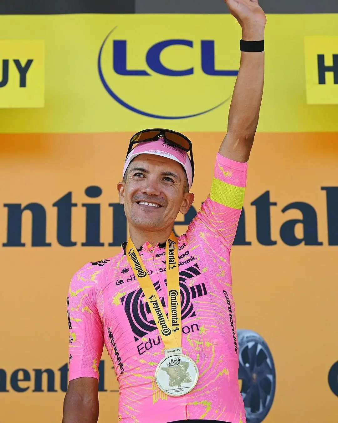 Richard Carapaz hace historia para Latinoamérica en el Tour de Francia