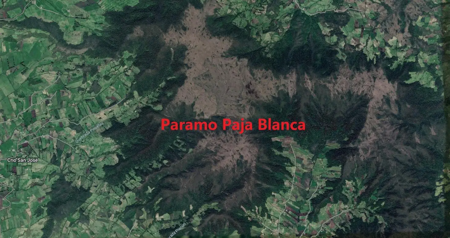 El Páramo de Paja Blanca: un ecosistema vital en peligro por la intervención humana
