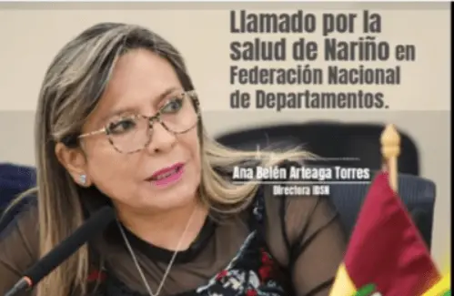 Clamor de la directora del IDSN ante la federación de departamentos por la crisis de salud en Nariño