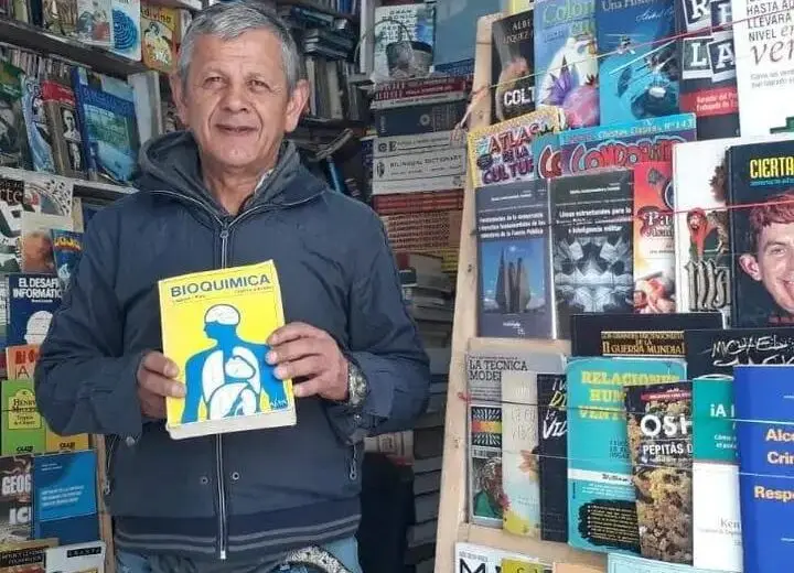 Alfredo Martínez, el último librero de Pasto