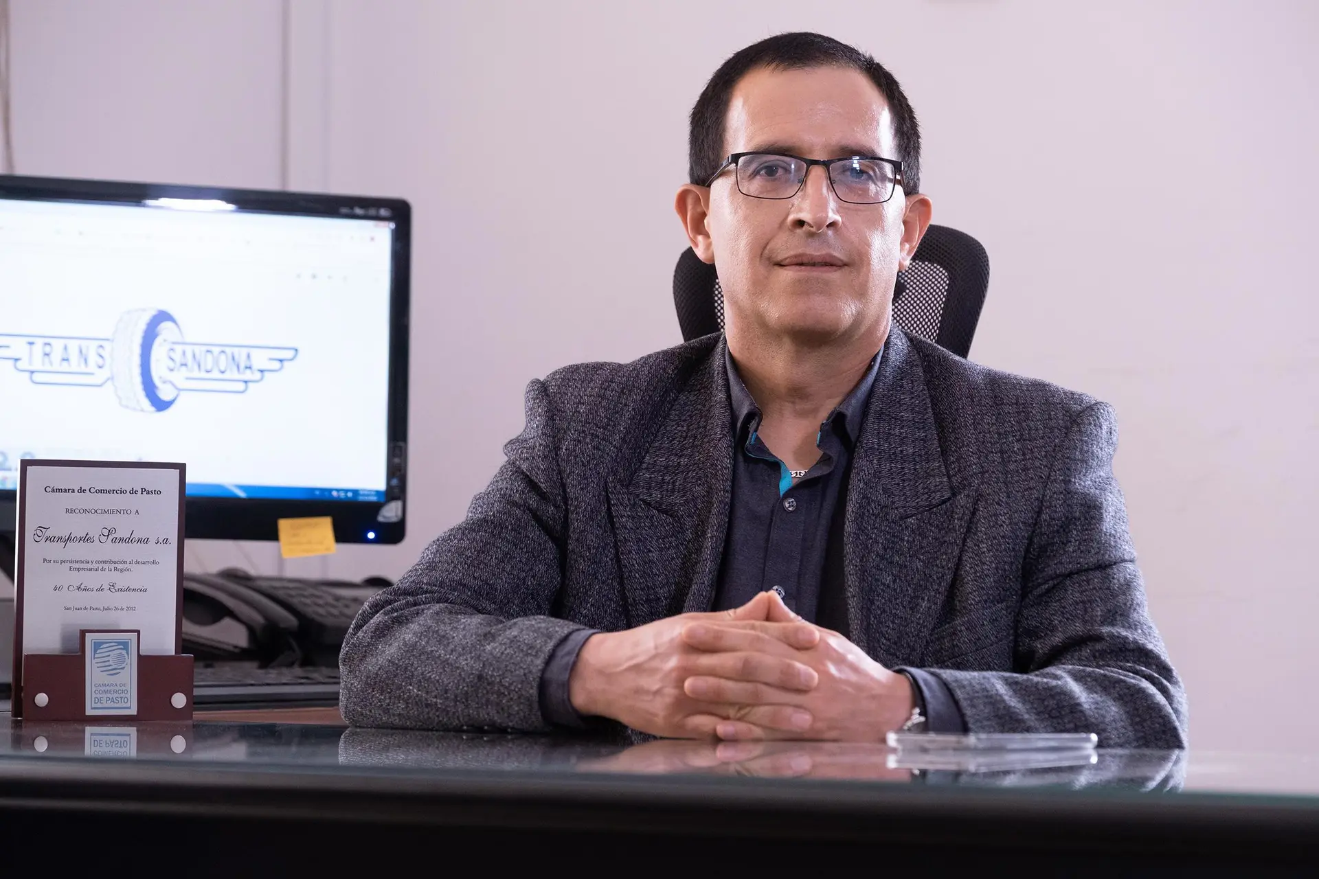 Empresario del sector transporte, José Julián Caicedo Basante, es El Personaje 10.