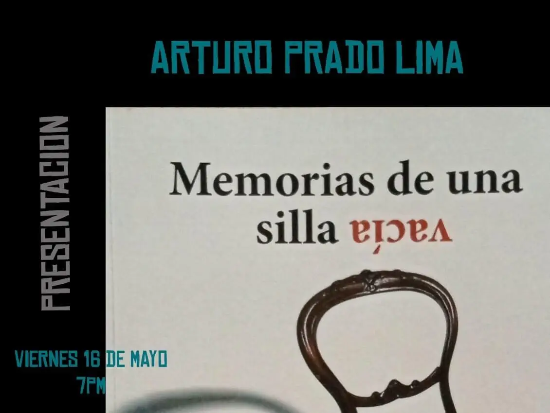 “Memorias de una silla vacía”: la nueva novela de Arturo Prado Lima se presenta en Pasto este viernes