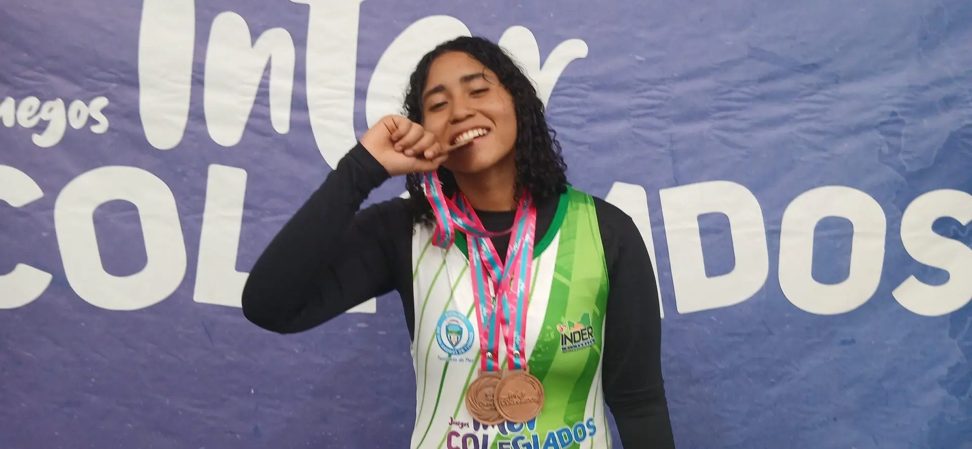 Orgullo nariñense en los Juegos Intercolegiados Nacionales 2025. Carmen Clemencia Gómez Mero gana tres medallas de bronce para Tumaco