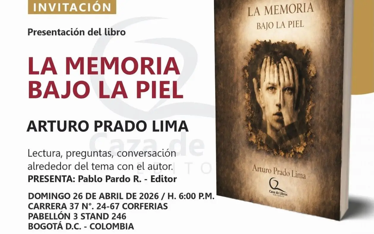 “La memoria bajo la piel”: una invitación a recordar desde la literatura en la FILBo 2026