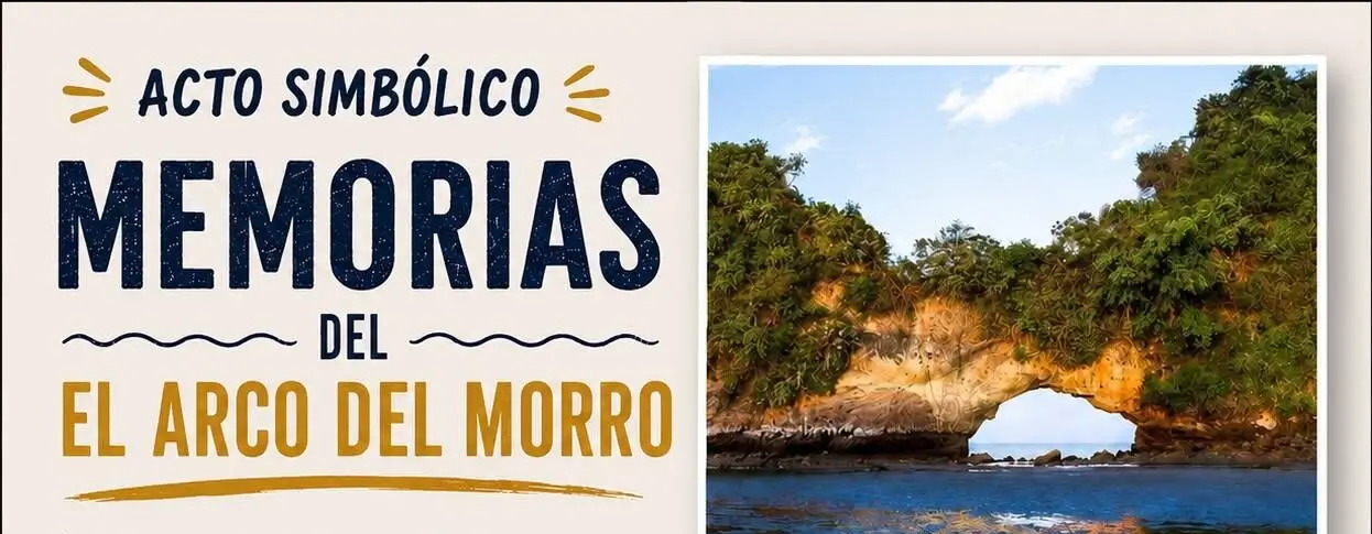 Tumaco rindió homenaje simbólico al desaparecido Arco del Morro.